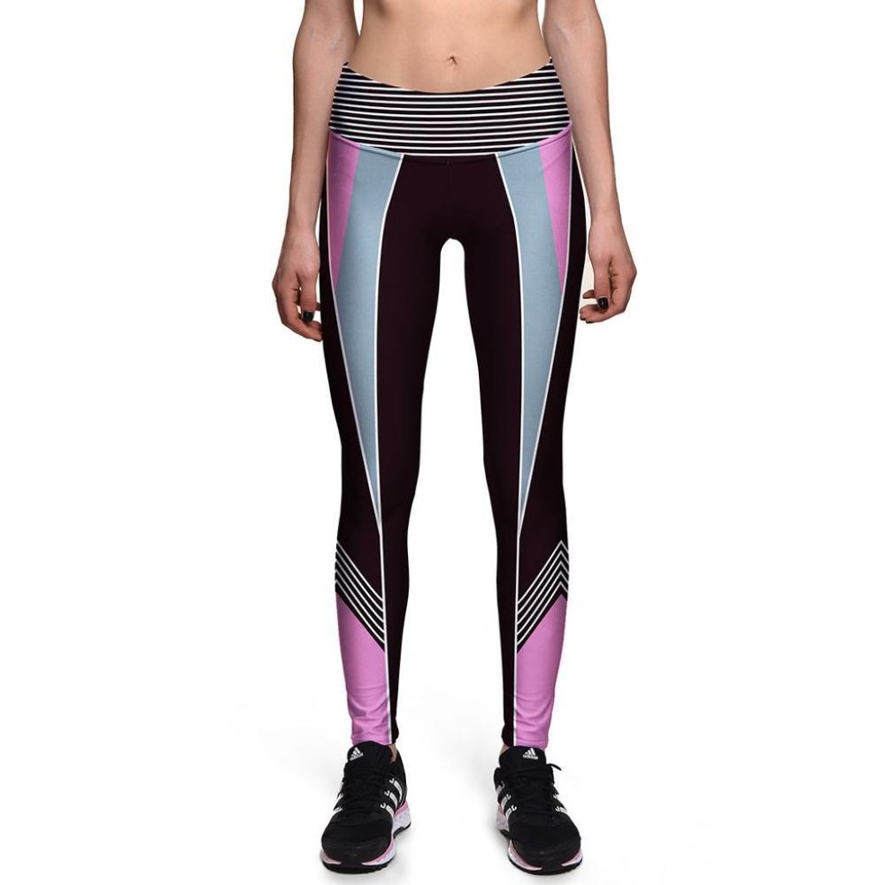 High Waist Long Leggings L019 - Picture 3 of 3